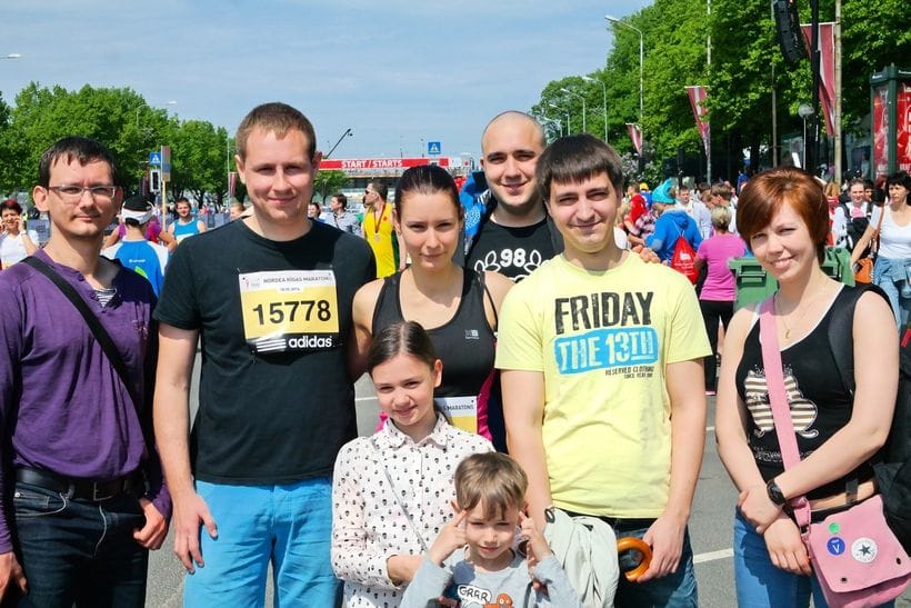 Команда AXIOMA успешно финишировала в Nordea Riga Marathon!